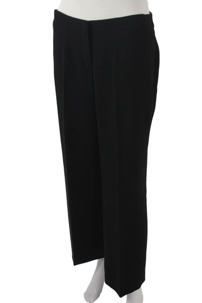 Luisa Spagnoli Womens Black Sleeveless Pantsuit Buttoned Size 42