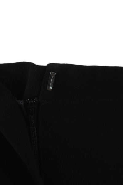 Luisa Spagnoli Womens Black Sleeveless Pantsuit Buttoned Size 42
