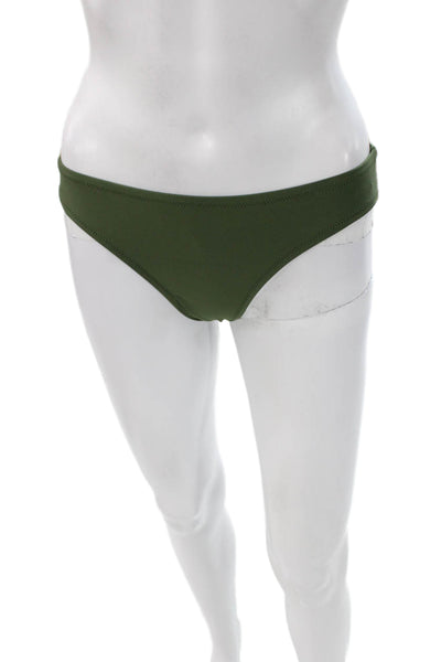 J Crew Womens Swim Bottom Green Polyamide Size XS
