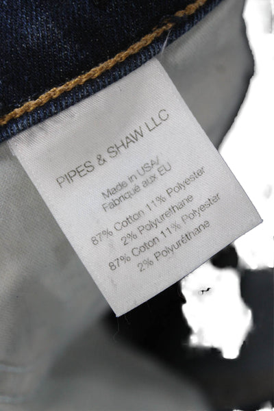 Veronica Beard Womens Blue Skinny Jeans Cotton Blend Size 26