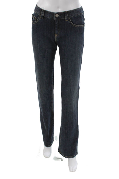 Elie Tahari Women Blue Straight Jeans Size 27