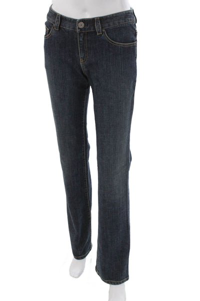 Elie Tahari Women Blue Straight Jeans Size 27
