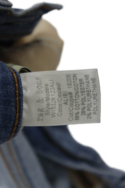 Rag & Bone Jean Womens Skinny Blue Jeans Size 25