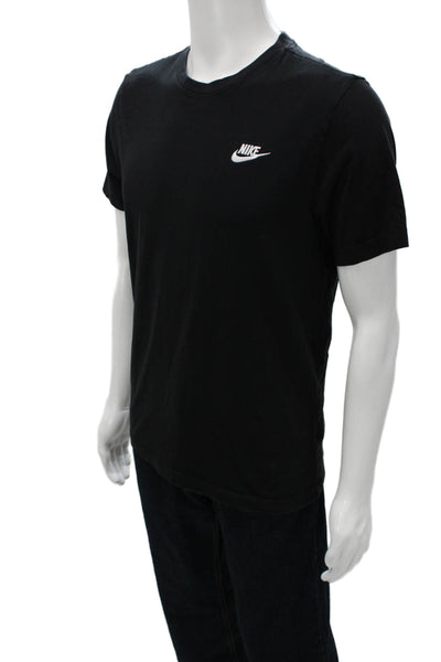 Nike Mens Black Cotton Short Sleeve T-Shirt Size S