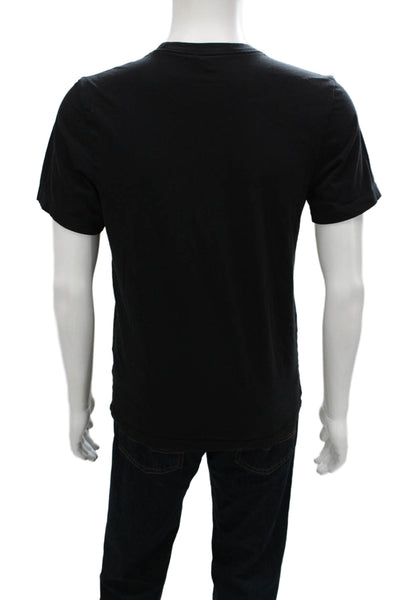 Nike Mens Black Cotton Short Sleeve T-Shirt Size S