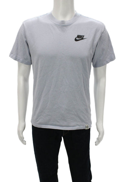 Nike Mens T-Shirt Gray Graphic 100% Cotton Crew Neck Short Sleeve Size XS