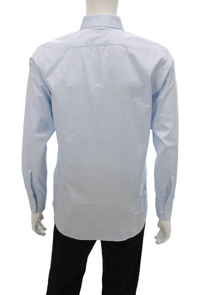 Banana Republic Mens Cotton Collared Button Down Shirt Blue Size S