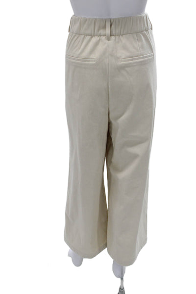 Varley Womens Cropped Beige Pants Size XL