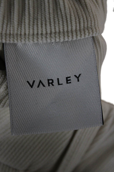 Varley Womens Cropped Beige Pants Size XL