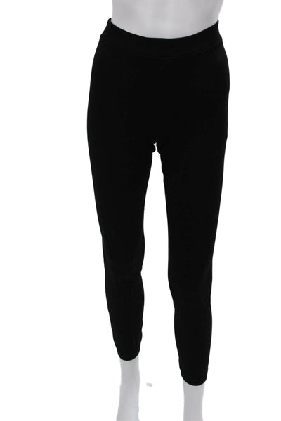 Vince Womens Ankle Leggings Black Viscose Solid Size M