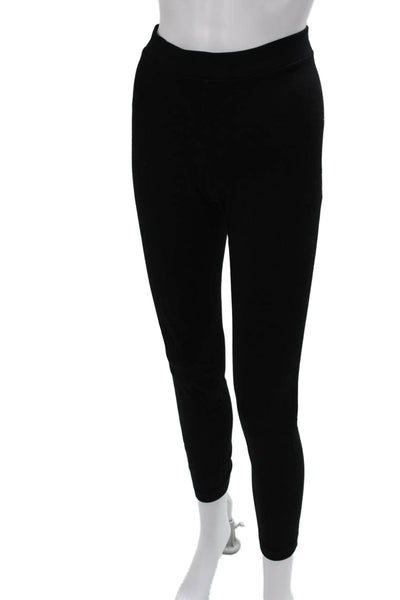 Vince Womens Ankle Leggings Black Viscose Solid Size M