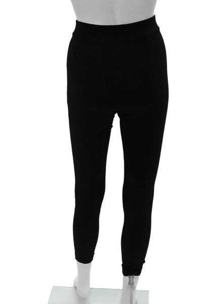 Vince Womens Ankle Leggings Black Viscose Solid Size M