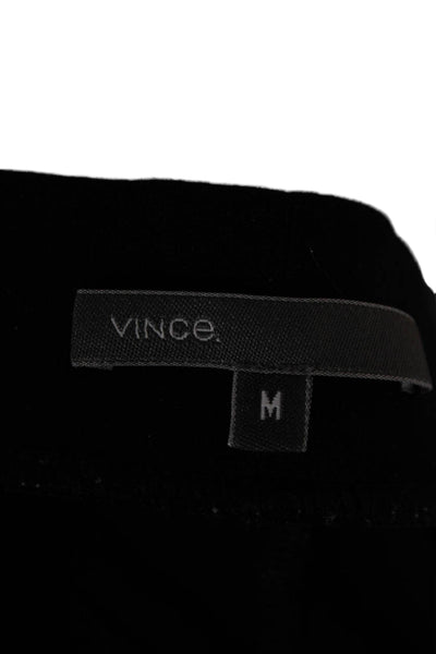 Vince Womens Ankle Leggings Black Viscose Solid Size M