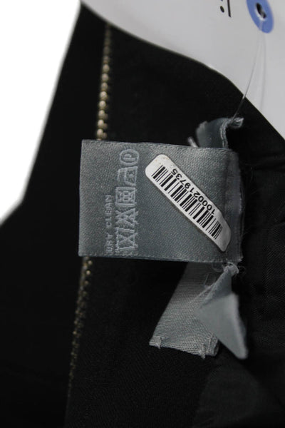 Eccoci Women Black Overcoat Long Sleeve Zip Size 12