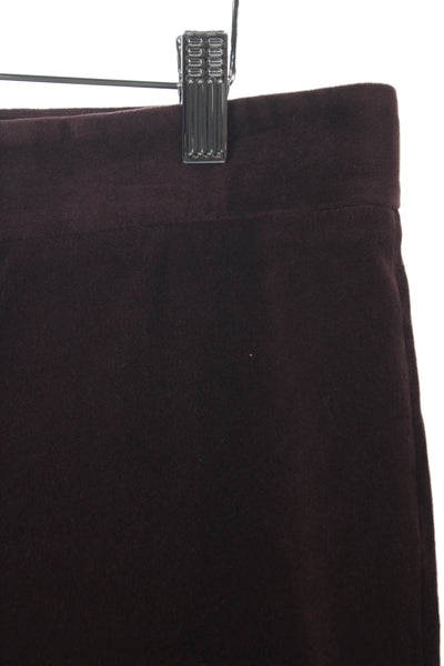 Kobi Halperin Womens Dress Pants Purple 98% Cotton Inseam 29in Size 12