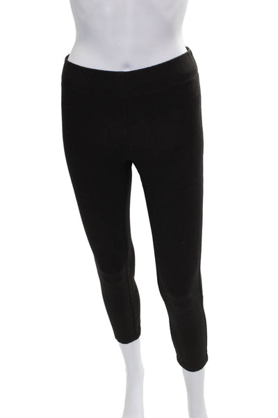 Joseph Womens Cropped Black Leggings Viscose Size 36