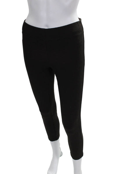 Joseph Womens Cropped Black Leggings Viscose Size 36