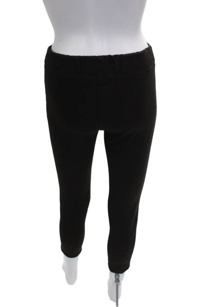 Joseph Womens Cropped Black Leggings Viscose Size 36