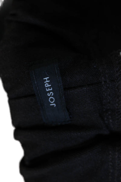 Joseph Womens Cropped Black Leggings Viscose Size 36