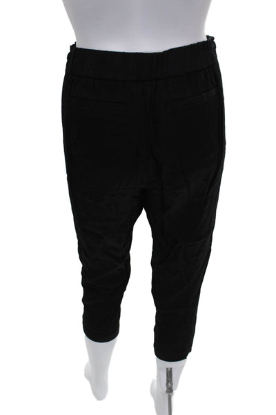 Ramy Brook Womens Jogger Pants Black Viscose Drawstring Size S
