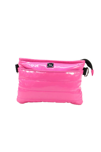 Think Royln Women's Zip Closure Pink Crossbody Handbag