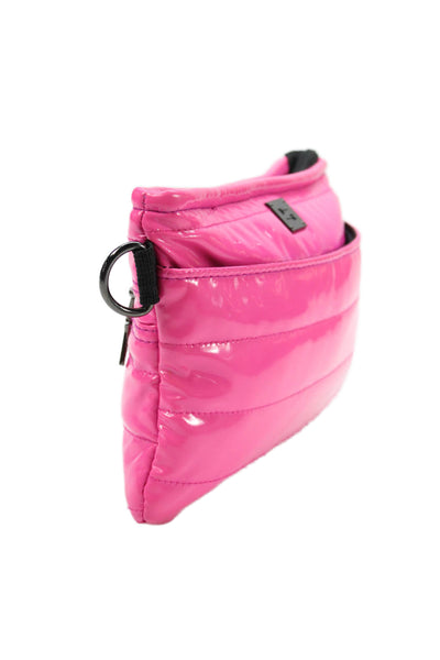 Think Royln Women's Zip Closure Pink Crossbody Handbag
