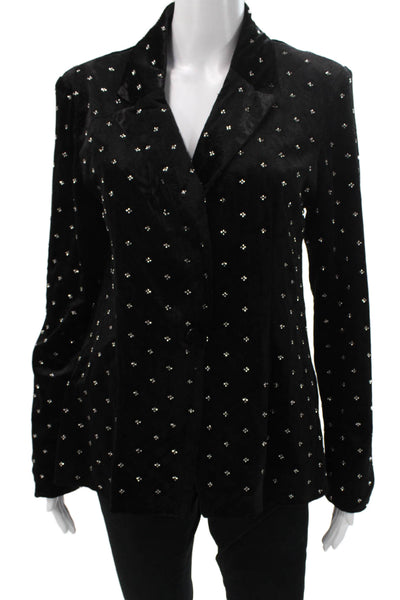 Nanette Nanette Lepore Women Black Blazer Size M