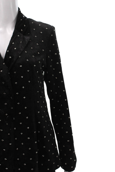 Nanette Nanette Lepore Women Black Blazer Size M