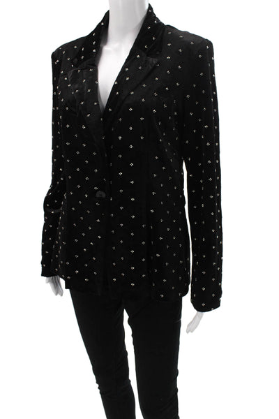 Nanette Nanette Lepore Women Black Blazer Size M