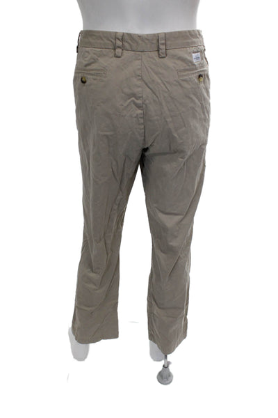 Vineyard Vines Mens Chino Pants Beige Button 97% Cotton Size 40