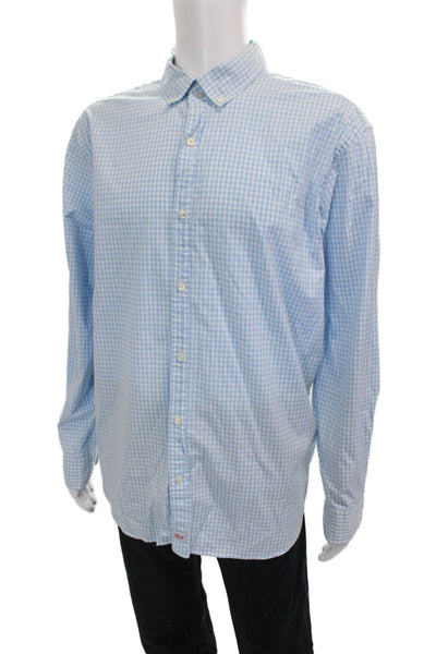 Vineyard Vines Men's Long Sleeves Button Down Plaid Shirt Size 2XL