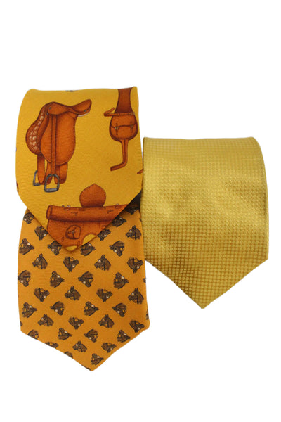 Etro Trevelpan Doriani Mens Silk Neckties Multi Colored Lot 3