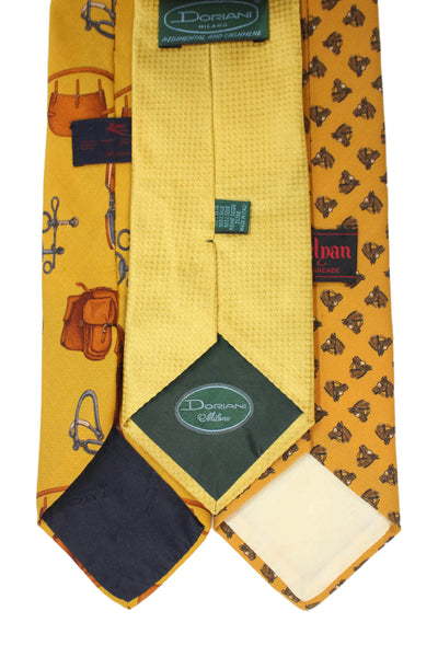 Etro Trevelpan Doriani Mens Silk Neckties Multi Colored Lot 3