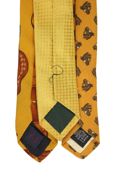 Etro Trevelpan Doriani Mens Silk Neckties Multi Colored Lot 3