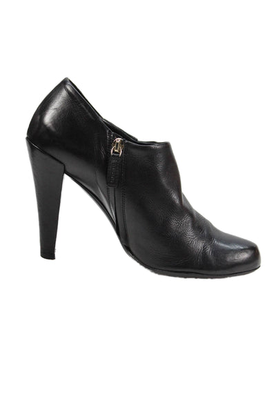 Gucci Womens Leather Hysteria Accent Ankle Boots Black Size 36.5 6.5