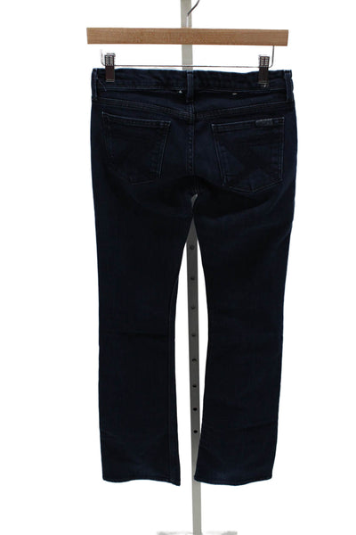 7 For All Mankind Women Blue Bootcut Mid Rise Jeans Size 26