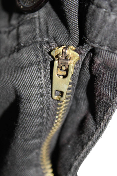 Sanctuary Womens Cargo Cotton Shorts Black Size 27