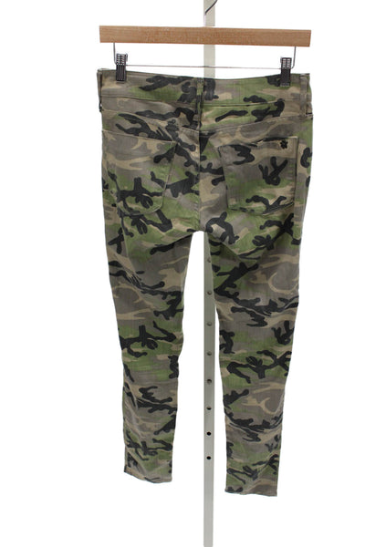 Black Orchid Women Multicolor Camo Skinny Jeans Cotton Blend Size 26
