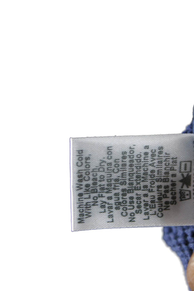Current/Elliott Womens Blue Cotton Pullover Sweater Round Neck Size 0