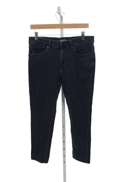 DL1961 Mens Skinny Jeans Blue Button Fly Cotton Casual Size 31