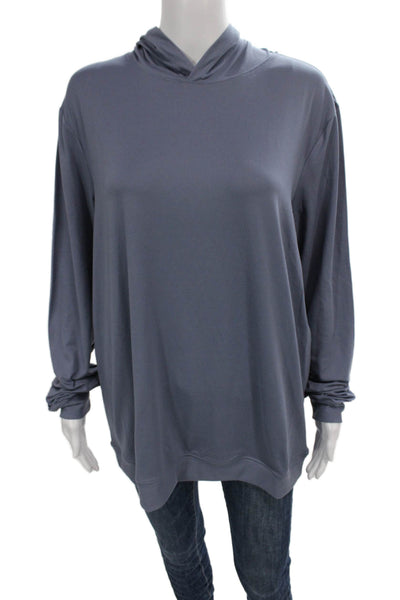 Skims Women Pullover Hoodie Gray Long Sleeve Athleisure Size S