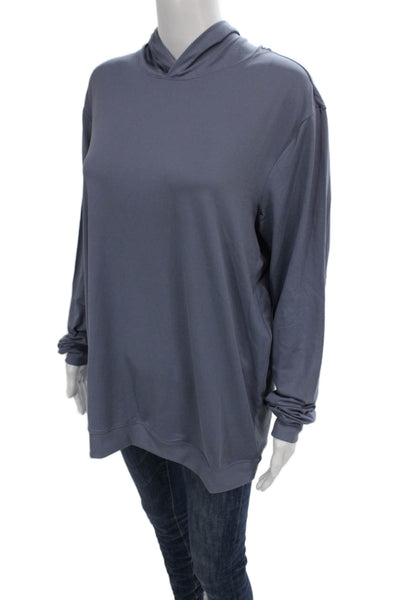 Skims Women Pullover Hoodie Gray Long Sleeve Athleisure Size S
