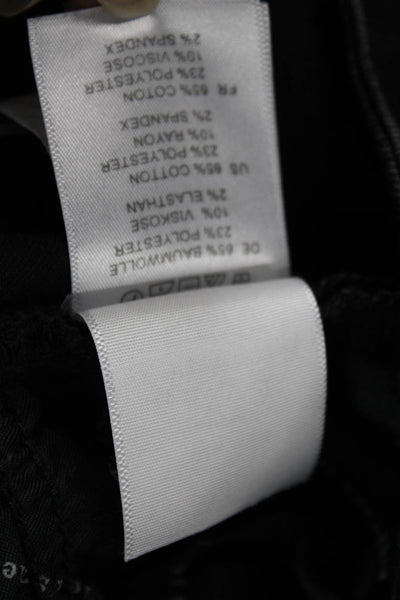 Articles of Society Womens Ankle Jeans Black Button Mid Rise Size 28