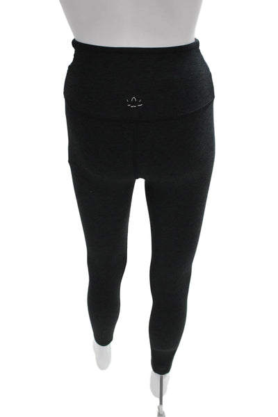 Beyond Yoga Women Leggings Ankle Black Polyester Athleisure Pull On Size S