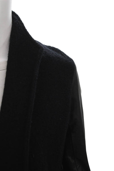 Scoop NYC Womens Cardigan Black 100% Cashmere V-Neck Long Sleeve Size XS