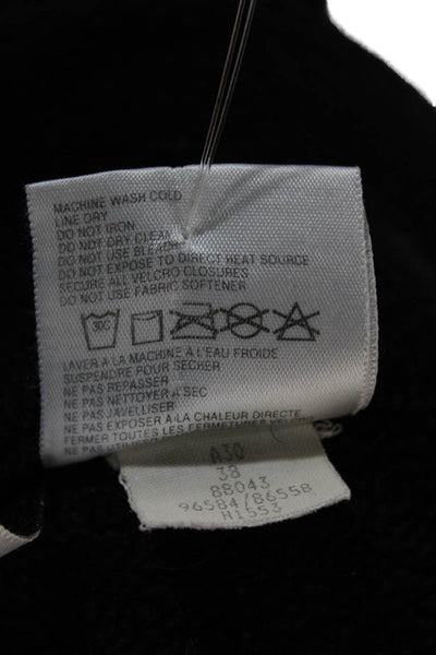 The North Face Womens Basic Jacket Black Polyester Zip Long Sleeve Size S