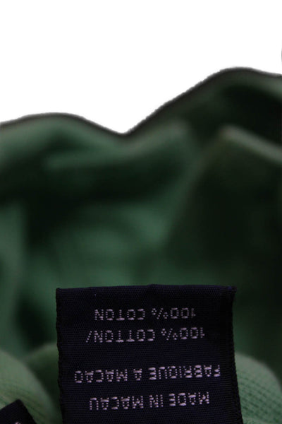 Ralph Lauren Women Basic Polo Green Cotton Collared Short Sleeve Size XS