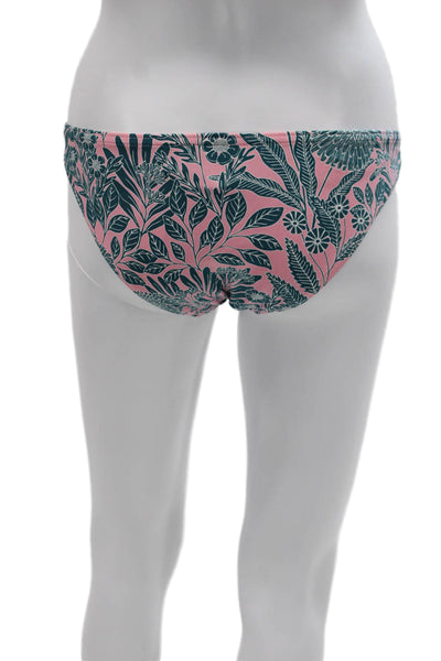 J Crew Womens Pink Floral Polyamide Bikini Bottoms Size XS