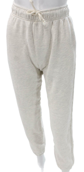 Perfect White Tee Unisex Adults Gray Cotton Sweatpants Drawstring Size XS