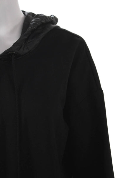 Joseph Ribkoff Women Cardigan Black Rayon Long Sleeve Open Front Size 12